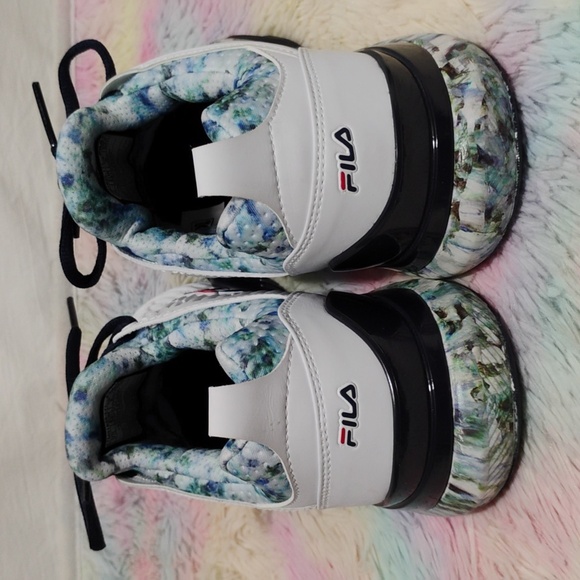 NWOT Fila Women's Speedserve Energized Multicolor Pattern Shoes 7.5 (X-105 CRATE - Picture 5 of 12